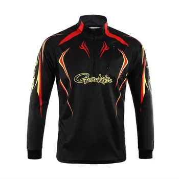 

Summer Gamakatsu Fishing shirt Outdoor Long-sleeved Fishing Suit Sunscreen Breathable And Quick-drying Men fishing Shirts