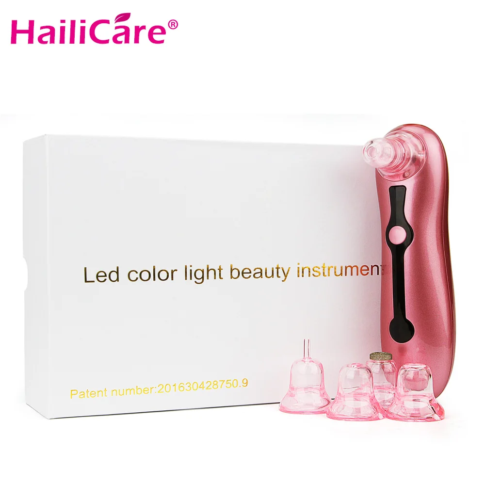 

LED Photon Light Therapy Blackhead Vacuum Suction Machine Anti Acne Comedo Wrinkle Removal Diamond Dermabrasion Pore Cleaner