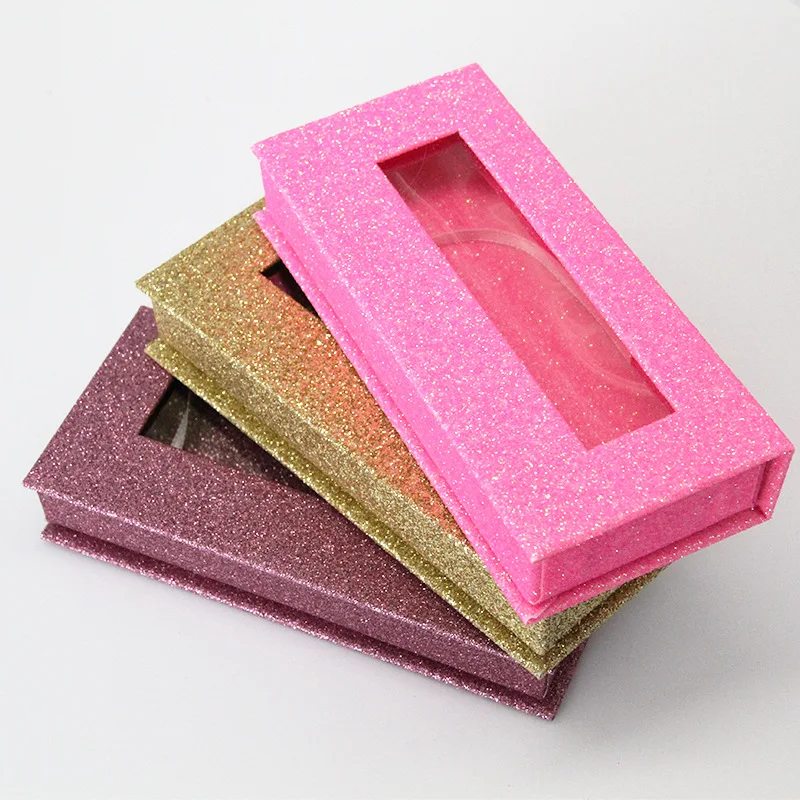 

20pcs wholesale square false eyelash packaging box custom logo fake 3d mink eyelashes boxes faux cils magnetic case lashes empty