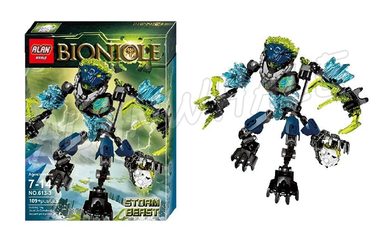 Модель Bionicle Hero Ekimu 4 типа: маска лава Storm Quake Beast строительные блоки кирпичи детские