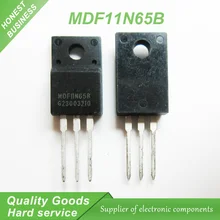 Free shipping 10pcs/lot MDF11N65B TO-220F 650V 11A new original