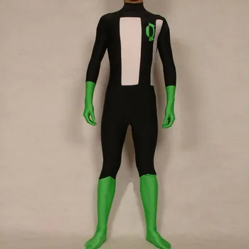 

High Quality DC Green Lantern Halloween Costumes For Men Adult Child Lycra Spandex Anime SuperHero Cosplay Costume vestidos