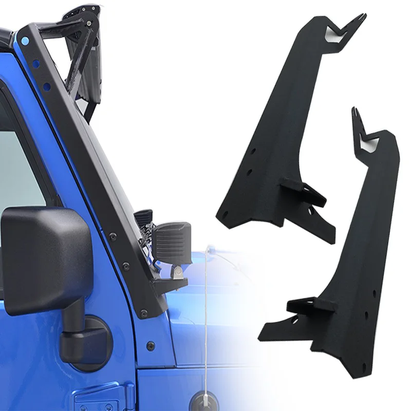 

for Jeep TJ Lights Mounting Bracket with Gasket for 52 Inch LED Light Bar