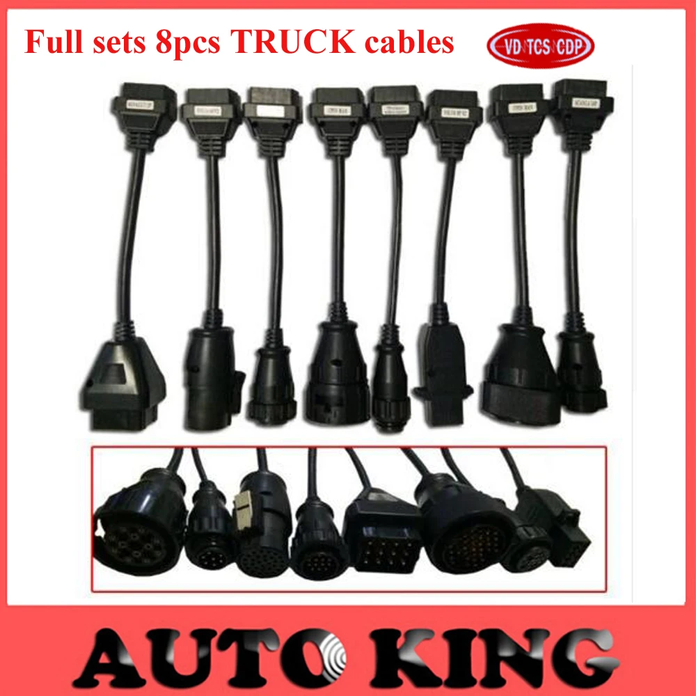 imágenes para Envío gratis sistema completo 8 unids camiones TCS cables funciona en vd CDP WOW snooper/herramienta de diagnóstico multidiag pro TCS conector de cable en stock imágenes para Envío gratis sistema completo 8 unids camiones TCS cables funciona en vd CDP WOW snooper/herramienta de diagnóstico multidiag pro TCS conector de cable en stock