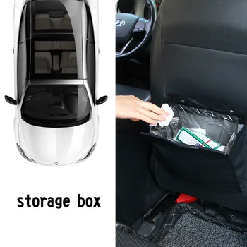 

New Durable Foldable Car Trash Can Garbage Bag Car Trash Bin Hanging Waterproof Collapsible