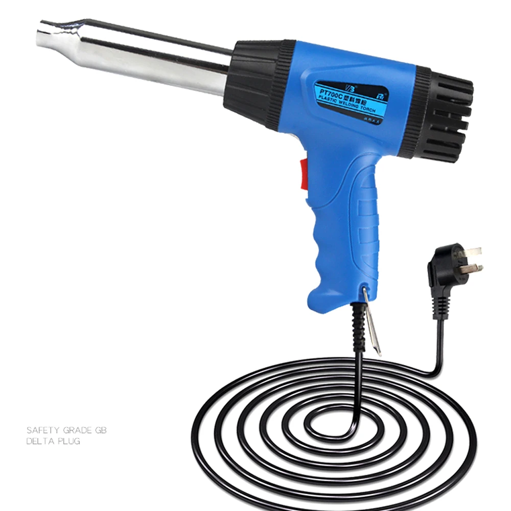 700W CE RoHS Quality Powertemperature heat gun bumper PP PVC plastic