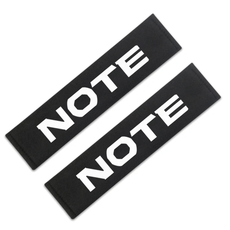 Car Shoulder Pads Car Styling Protect Shoulders Pads Case for NISSAN NOTE E11 E12 2008 2014 Accessories Car-styling