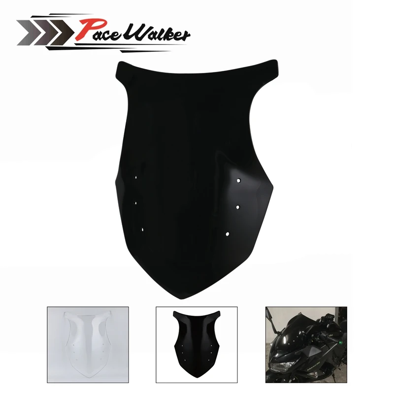Мотоцикл лобового стекла ветрового Double Bubble дефлекторы для Kawasaki NINJA 1000 SX Z1000SX Z1000 2010