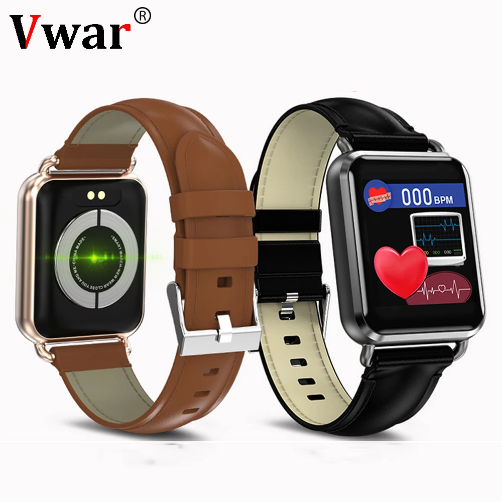 

Vwar Q13 Smart Watch Electrocardiography ECG PPG Blood Pressure Heart Rate Monitor Activity Tracker CQ13 Clock for IOS Android