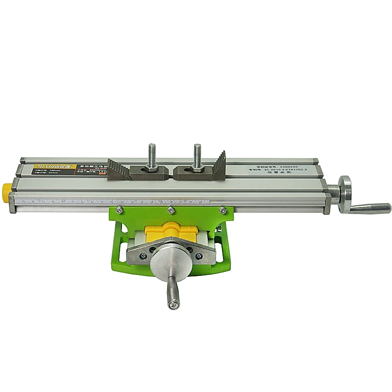 LY 6330 Multifunction Milling Machine Bench Drill Vise Fixture Worktable X Y-axis Adjustment Coordinate Table