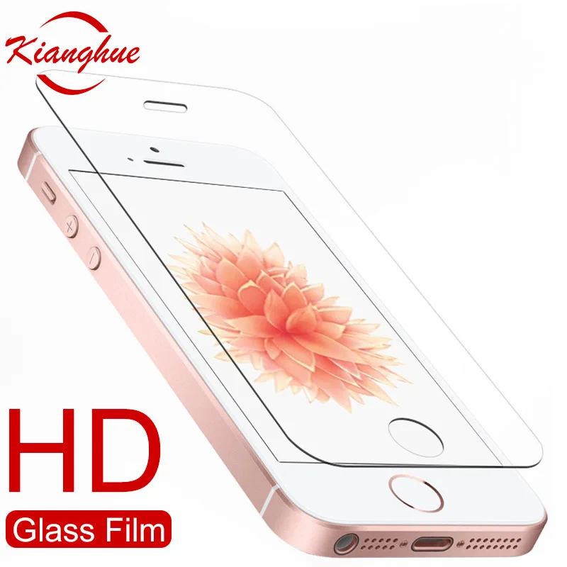 

Kianghue Screen Protective Glass For Iphone Se 5s 5 5c 9H Tempered Glass Screen Protector For Iphone 5 S C Se Protect Glass Film