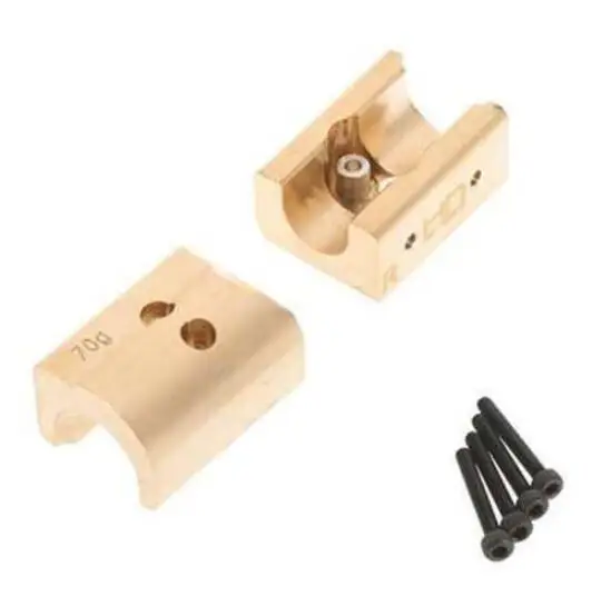 

Hot Racing SCXT12AW Brass Axle Weight AR44/SCX10 II 70g SCXT12AW