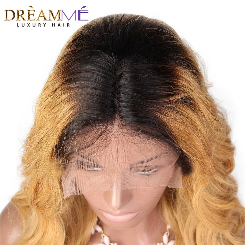 1b 27 lace frontal human hair wig (5)