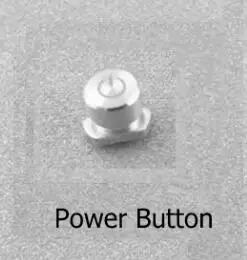 1pcs power button Оригинальное кольцо кнопки питания и кольцо для наушников и Кнопка питания для sony xperia z1 L39h c6902 C6903 C6905 металлическая кнопка серебристого цвета - Цвет: 1pcs power button