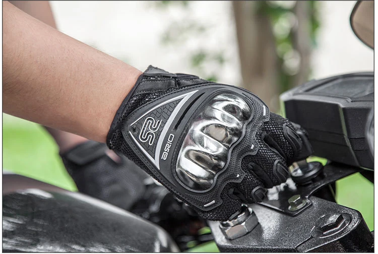 Пара мотоциклетных перчаток полный палец Мотокросс Мотоцикл дышащие велосипедные перчатки Moto Luvas Guantes