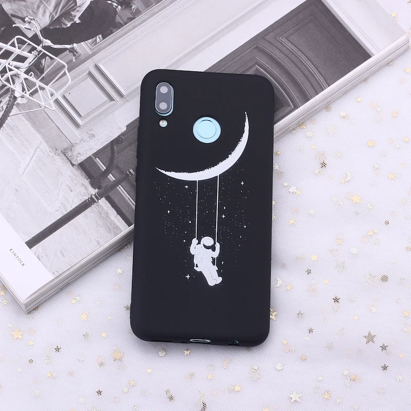 Для samsung S8 S9 S10 S10e Plus Note 8 9 10 A7 A8 космическая Луна астронавт звезды конфеты силиконовый чехол для телефона чехол Fundas Coque - Цвет: 7
