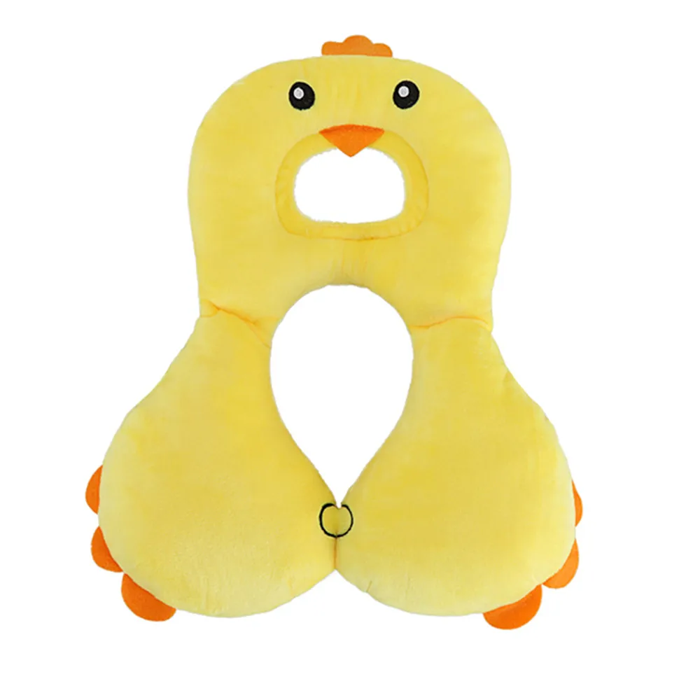 

Car Baby Bedding Neck Protection Pillow Cute Animal Design 0-4 Years Old Children Travel Pillows Head and Neck Support