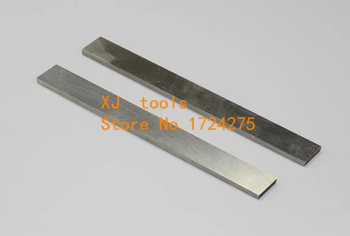 2 шт. HRC60 10*10*200 мм быстрорежущей стали стальной заготовки Лезвие плоским HSS для проворачивания DIY нож Материал, токарный инструмент