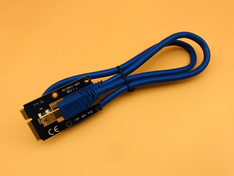 Мини карта PCI 1x К Express x16 переходная для ноутбука внешняя графическая GDC Майнер Mini