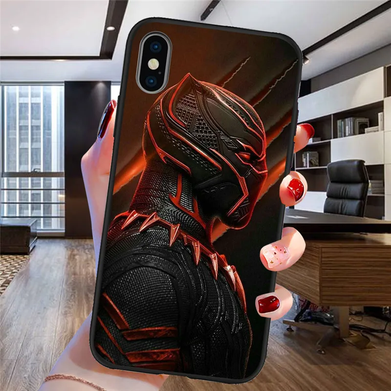 Черная пантера для iPhone X XR XS Max 5 5S SE 6 6S 7 8 One Plus 5 5T 7 Pro Oneplus 6 6Tphone чехол для телефона Funda Coque Etui - Цвет: H1747