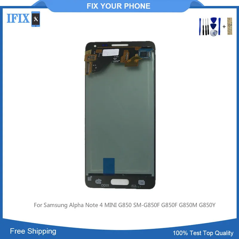 

4.7'' For Samsung Alpha Note 4 MINI G850 SM-G850F G850F G850M G850Y Display LCD Screen Touch Digitizer Panel Assembly