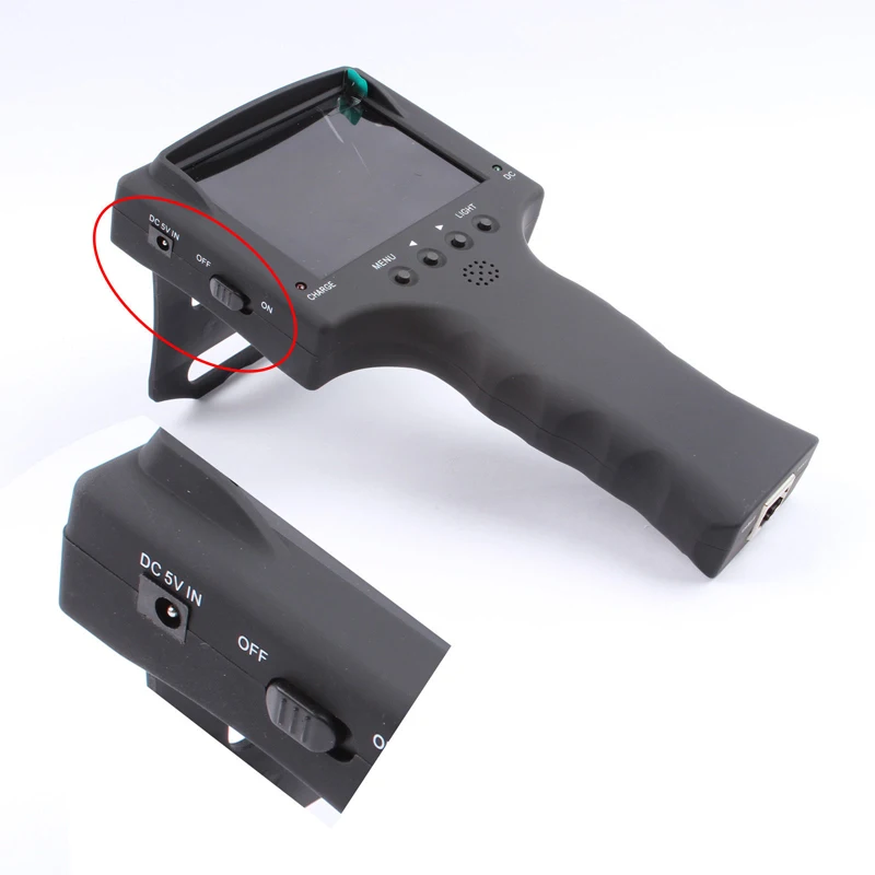 Kaycube 3.5" TFT LCD MONITOR CCTV Security Surveillance CAMERA TESTER TEST 12V OUTPUT RJ45