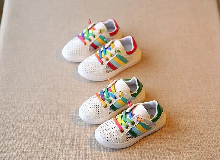 rainbow shoes for little girls