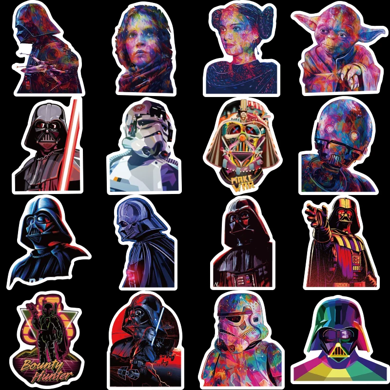 50Pcs Pvc Waterproof Splendid Star Wars Stickers For Laptop Motorcycle Skateboard Luggage Decal Toy Stickers 50Pcs Pvc Waterproof Splendid Star Wars Stickers For Laptop Motorcycle Skateboard Luggage Decal Toy Stickers