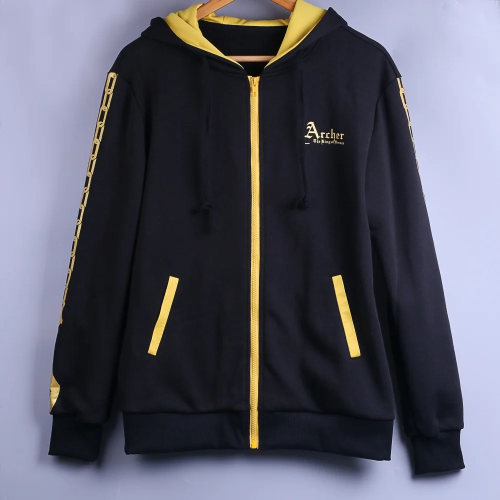 Anime Fate Stay Night Cosplay Costume Archer Hoodies Man's Sweater Jacket Cotton Halloween Party  (6)