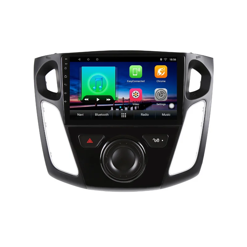 Perfect 9" 2G RAM 32G ROM Android Car DVD Video Player GPS For Ford Focus 2012 2013 2014 2015 audio car radio stereo navigation headunit 16
