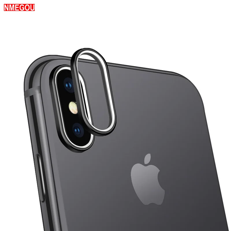 

Metal Aluminum Camera Lens Screen Protector for IPhone X 7 8 Plus 7plus 8plus Camera Lens Case Cover Ring Bumper Protection