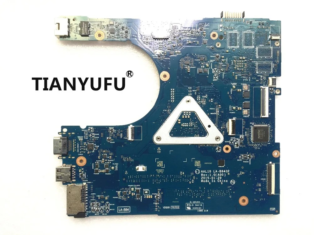 For Dell Inspiron 5458 5558 5758 Series Laptop Motherboard Cn 0f0t2k F0t2k l10 La B843p Rev 1 0 A00 35u Mainboard 100 Work November