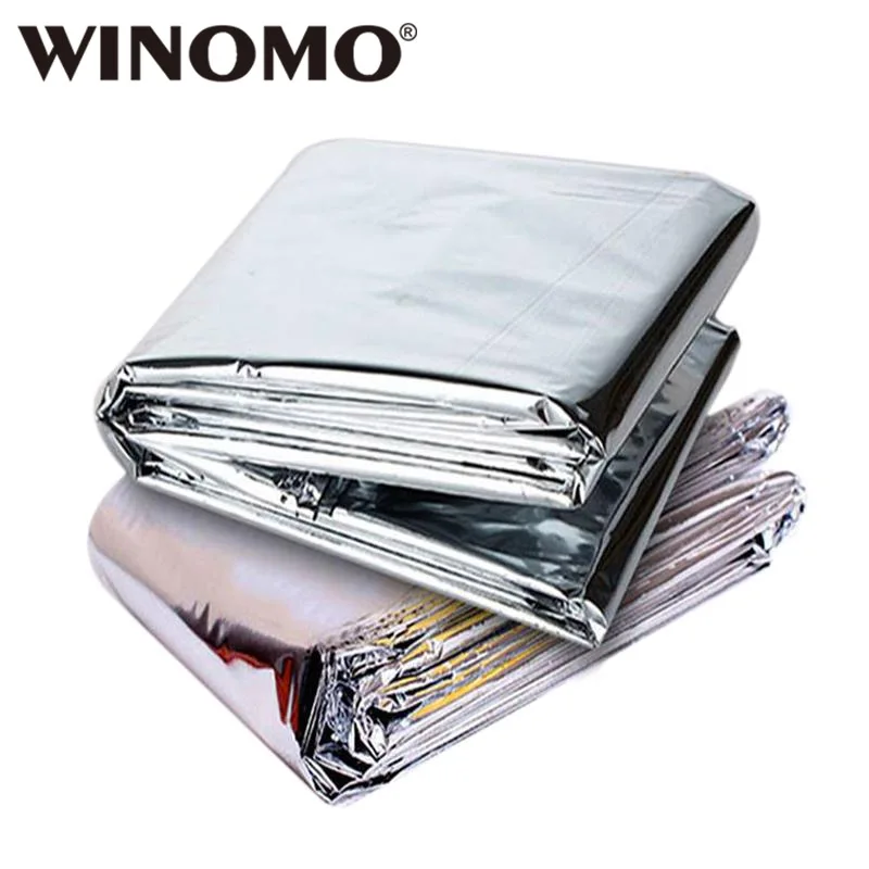 WINOMO 2шт 210x130 см наружное аварийное спасательное теплое одеяло Складной
