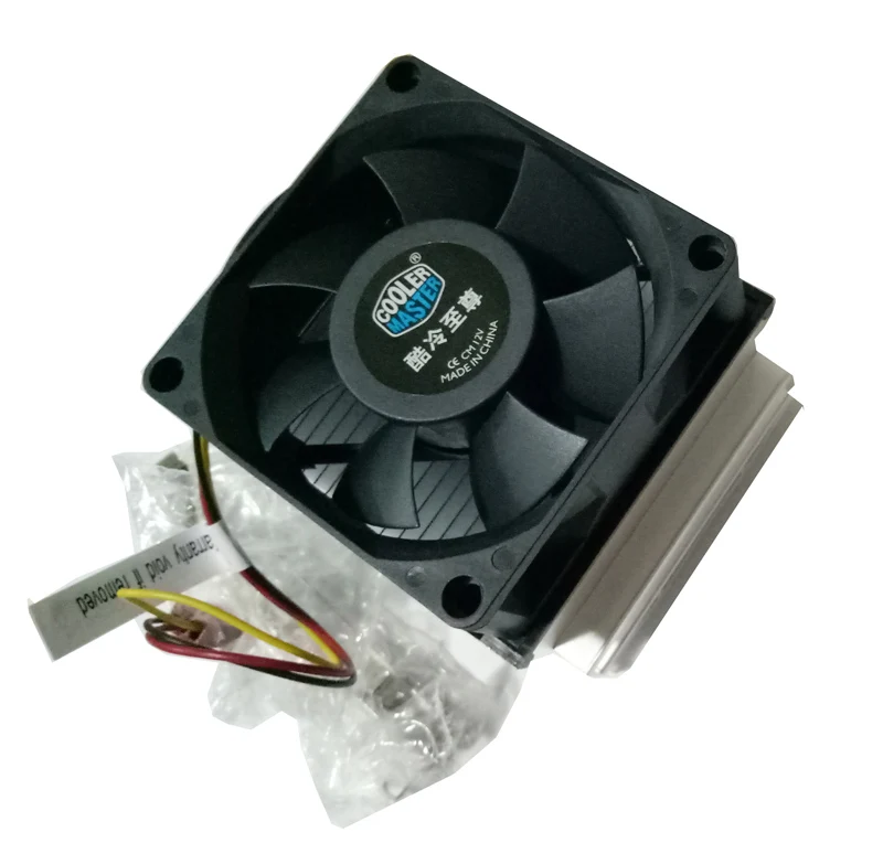 Оригинал coolermaster Процессор 478 вентилятор A73 тихий 70 мм охлаждения для Intel Socket Pentium 4