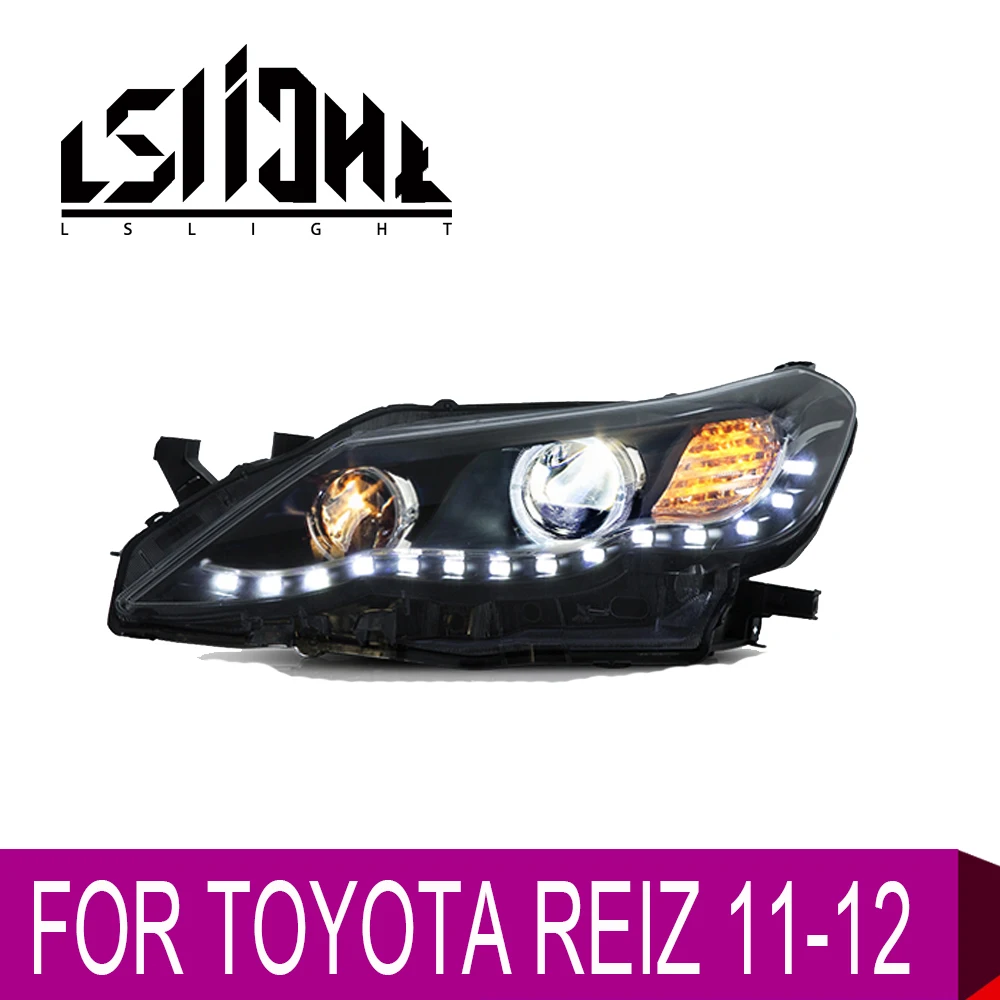 

LSlight For TOYOTA REIZ 2011 2012 LED Headlight Assembly Bulbs LAMP Light Stop Brake Turn Signal DRL LOW HIGH BEAM LES