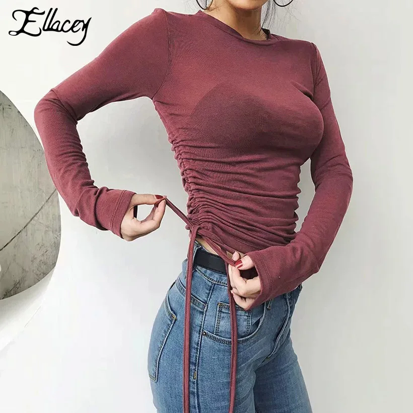 Ellacey 2018 Musim Gugur Lengan Panjang 