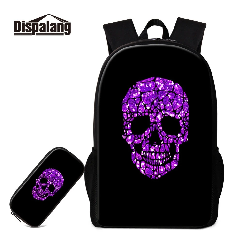 skull bookbag