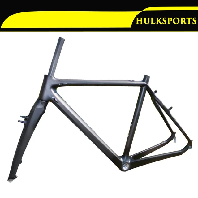 Cheap New Style Carbon Road Bicycle Frame Super Light T700 Full Carbon Cyclocross Frame Glossy/Matt