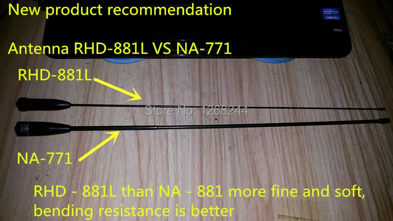 New NA-771 Dual Band SMA-F Radio Antenna For Baofeng UV-5R UV-3 KG-UVD1 KGUVD1P
