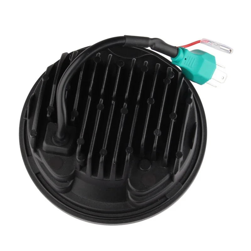  Motorcycle 5-34 5.75 Round LED Projection Daymaker Headlight DRL for Harley Davidson Headlamp  (4)