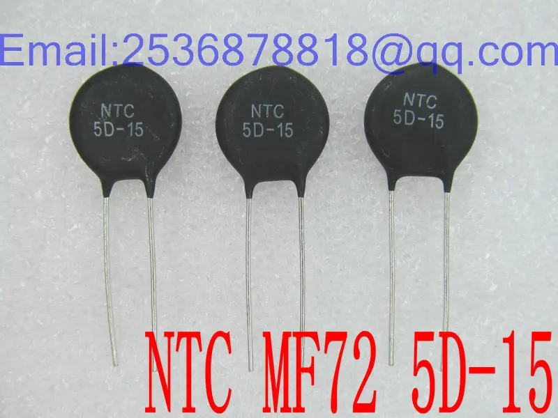 20 шт./лот NTC термистор отрицательной температуры 5 Ом диаметр 15 мм MF72 5D15|thermistor