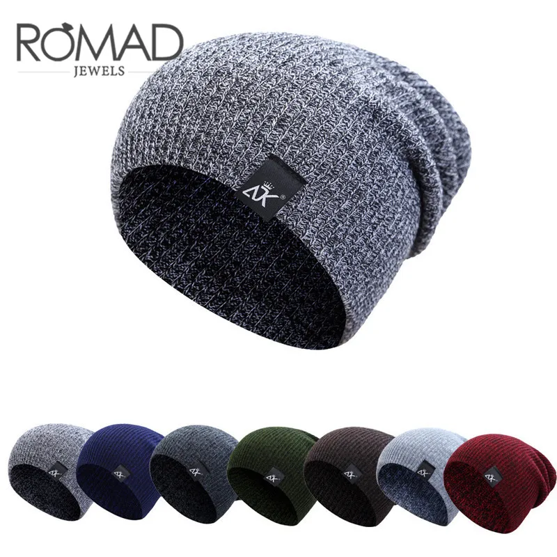 

Fashion 7 Colors Men Beanies Hat Winter Caps For Men Cap Boys Thicken Hedging Cap Balaclava Skullies Warm Knit Beanie Women R5FD