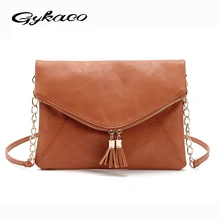 Новинка, летняя Маленькая женская маленькая сумка конверт, Повседневная сумка с кисточками, сумки на плечо, женские кожаные сумки, сумки через плечо, яркие сумки