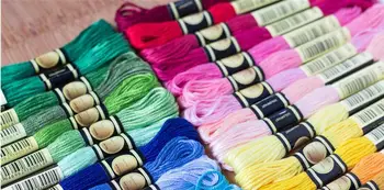 

Radom color quantity Similar DMC Floss Embroidery Thread Floss Cross Stitch Yarn Thread Floss 50/100/150/200/250/300/447