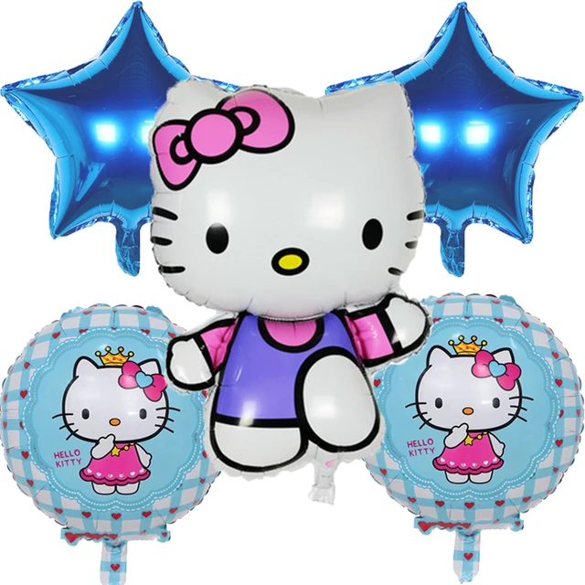Buy 5pcs Hello Kitty Foil Balloons Set Happy Birthday