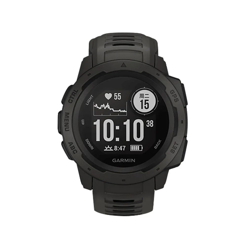 Спортивный силиконовый ремешок Ouhaobin для Garmin Instinct Sport Silicon eQuick Release сменный часов