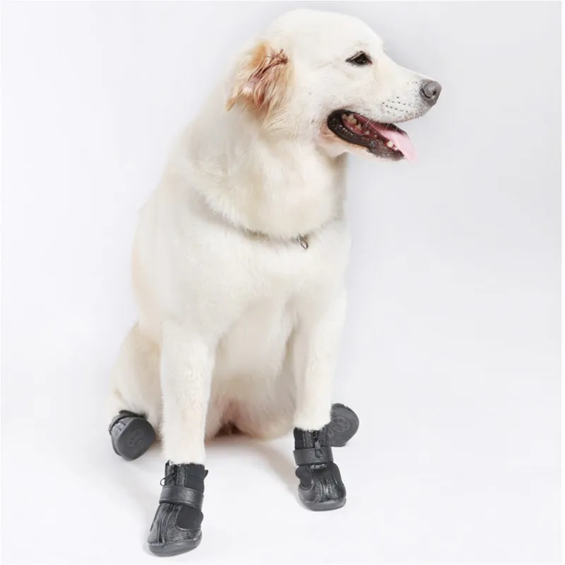 4 шт. обувь для домашних животных уличная спортивная обувь для защиты от повреждений модная обувь для собак для больших собак