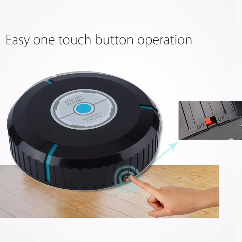 Sweeper Vacuum Cleaner Home Auto Cleaner Robot Microfiber Smart Robotic Mop Floor Corners Dust Cleaner drop Shipping