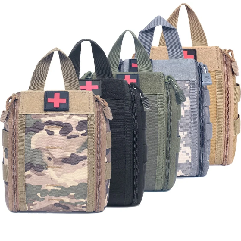 

Pouches Outdoor Tactical Molle EDC Hunting Utility Belt Bag Survival Gear Bag First Aid Kit Pouch Medical Kit Pouch Emergency