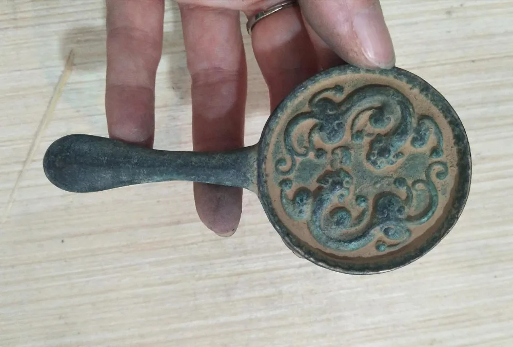 Archaize бронзы украшения удача благоприятные ремесла бронзовые зеркала и дома